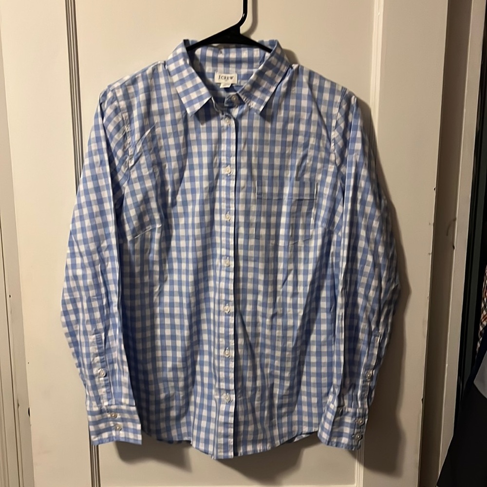New JCrew Poplin Shirt